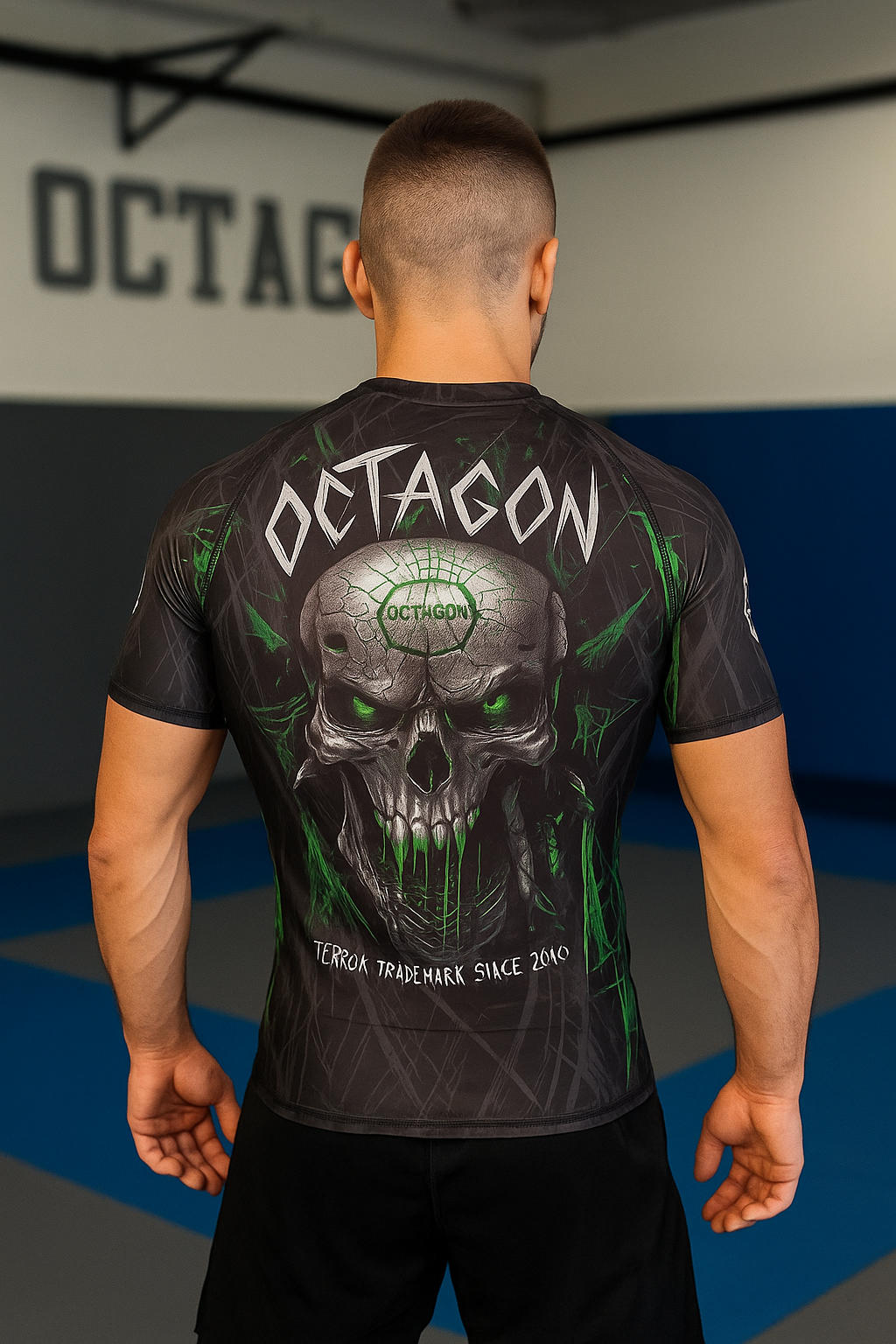 OCTAGON – Spiderskull Rashguard