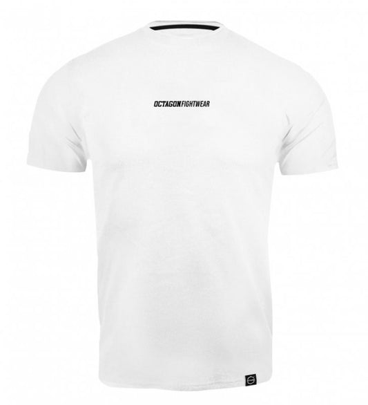 Octagon T-shirt Fight Wear Small White