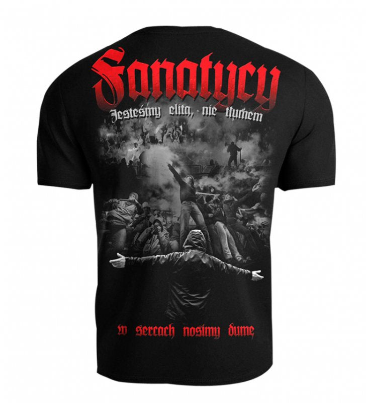 Public Enemy T-shirt Fanatycy Jesteśmy Elitą Black