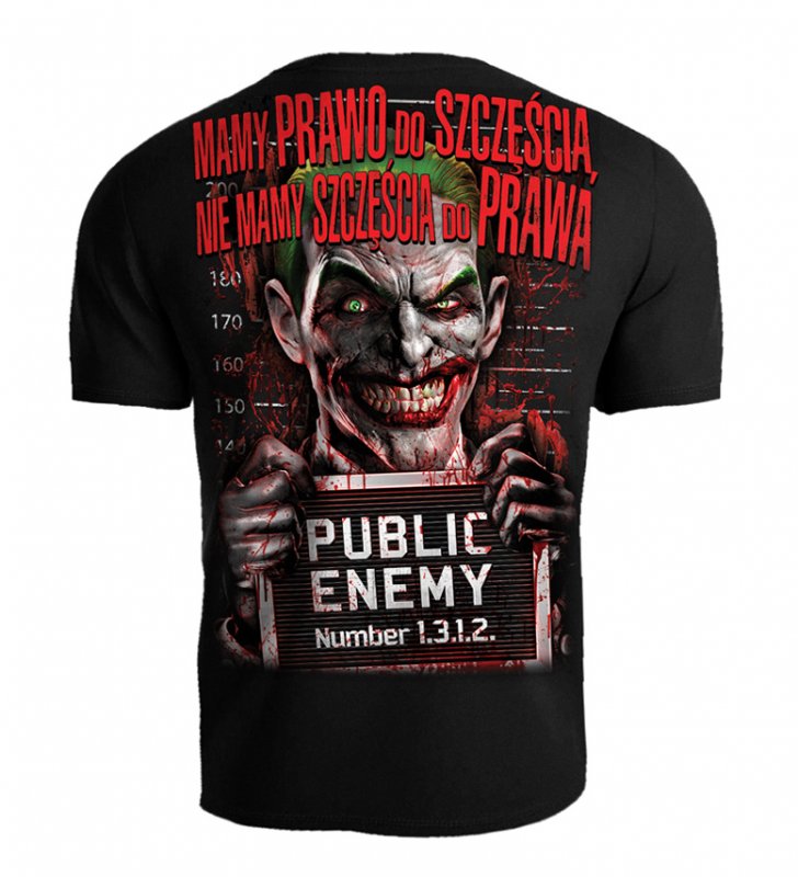 Public Enemy T-shirt Mamy prawo do szczęścia Black