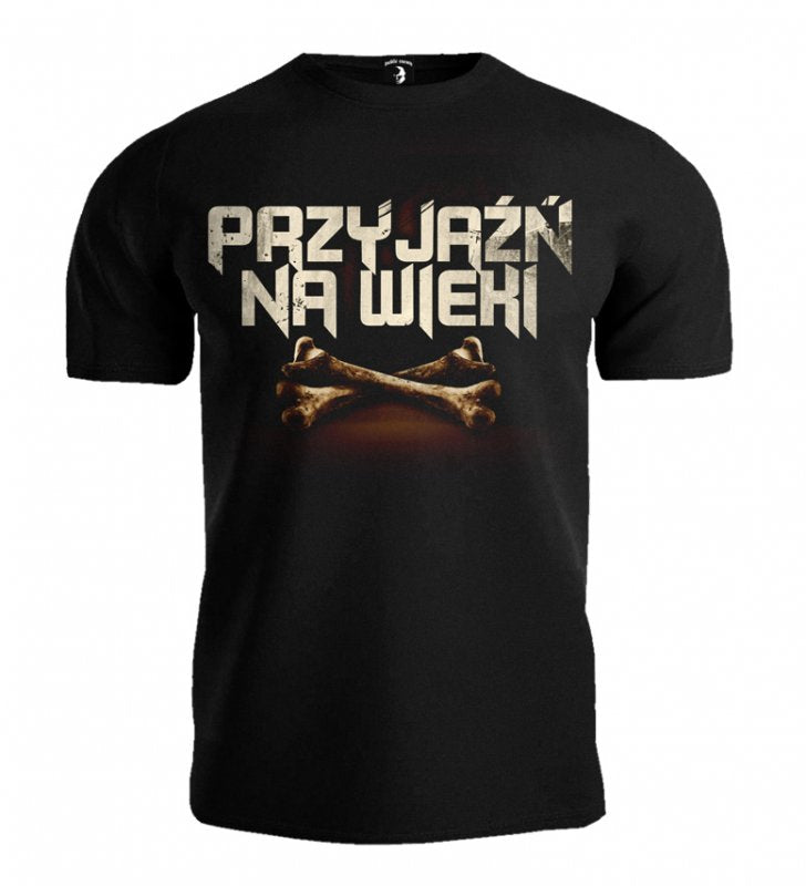 Public Enemy T-shirt BSNT Przyjaźń na wieki black