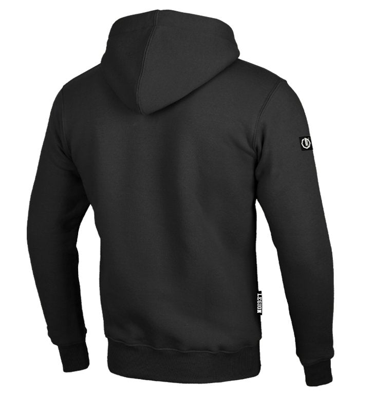 π€ LEGION OCTAGON Small Logo Hoodie β Black