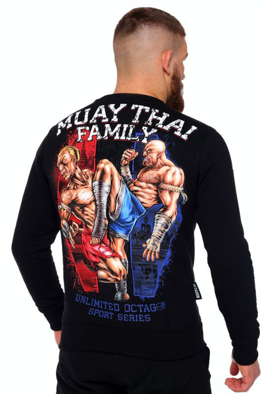 Men’s Crewneck – OCTAGON MUAY THAI FAMILY
