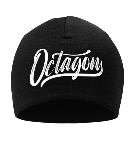 Octagon Winter Hat Retro Black/White