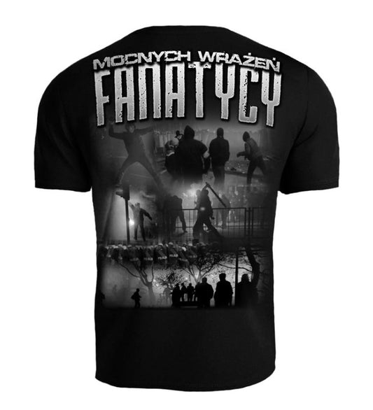 Public Enemy T-shirt Mocnych Wrażeń Fanatycy Black