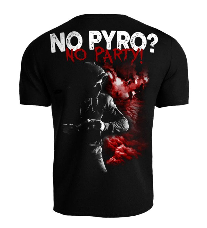 Public Enemy T-shirt No Pyro? No Party! Black