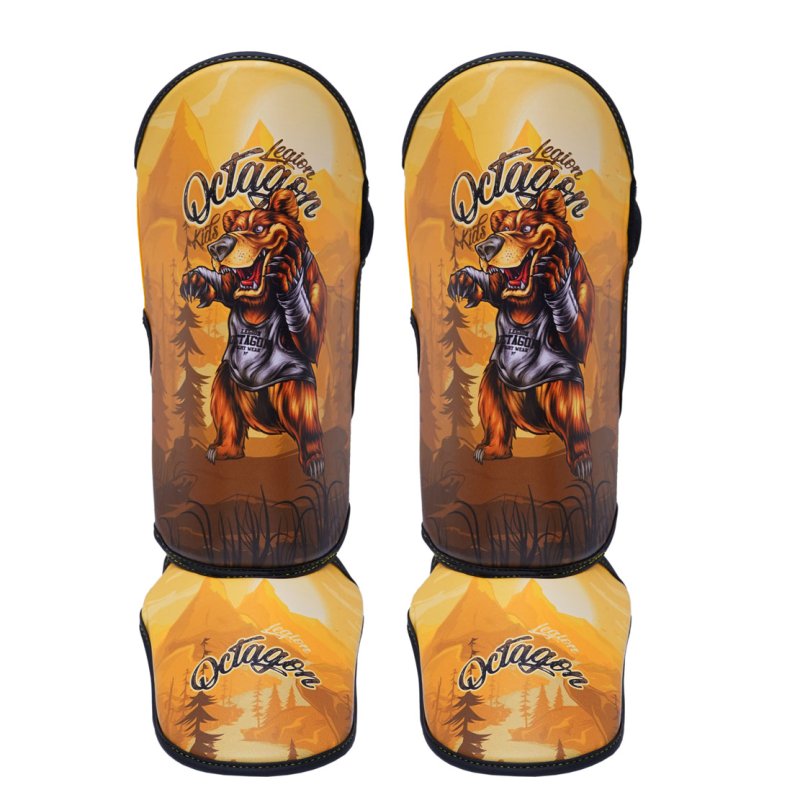 Legion Octagon Kids Shin Guards βBEARβ π»π₯π§