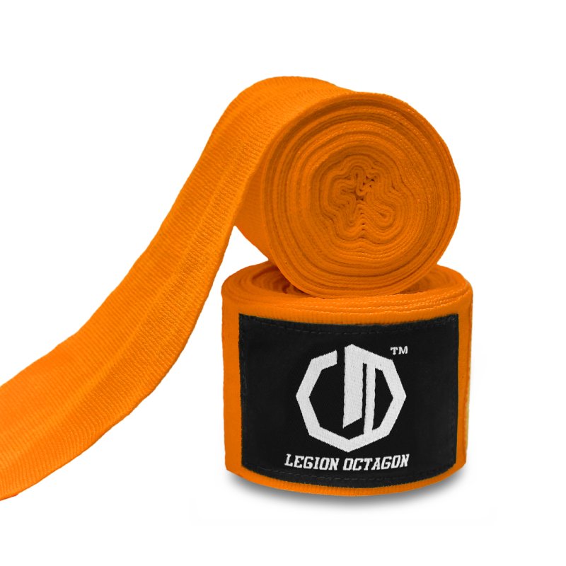 OCTAGON – Standard Boxing Hand Wraps Orange