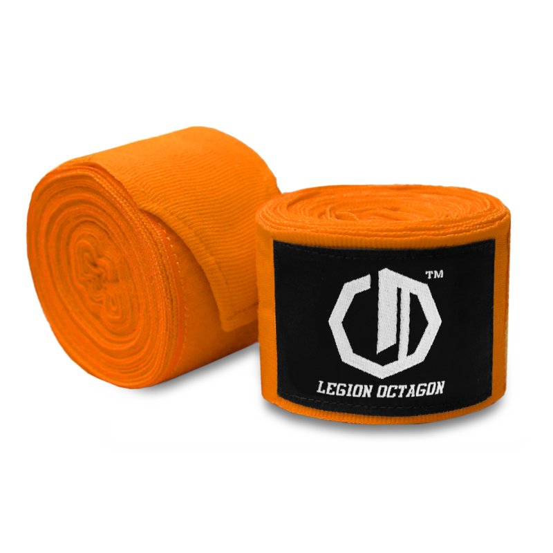 OCTAGON – Standard Boxing Hand Wraps Orange