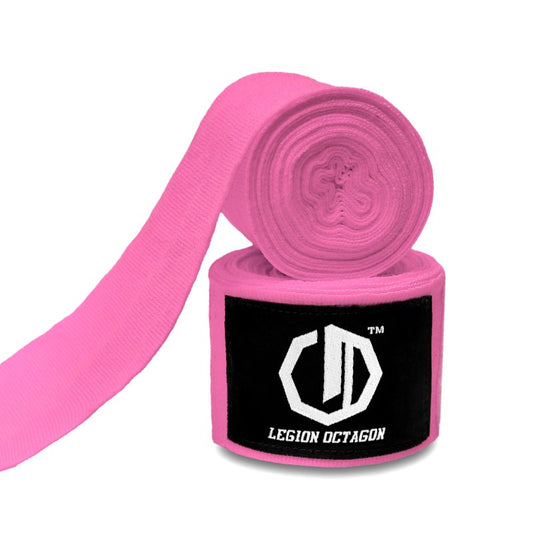 OCTAGON – Standard Boxing Hand Wraps Pink