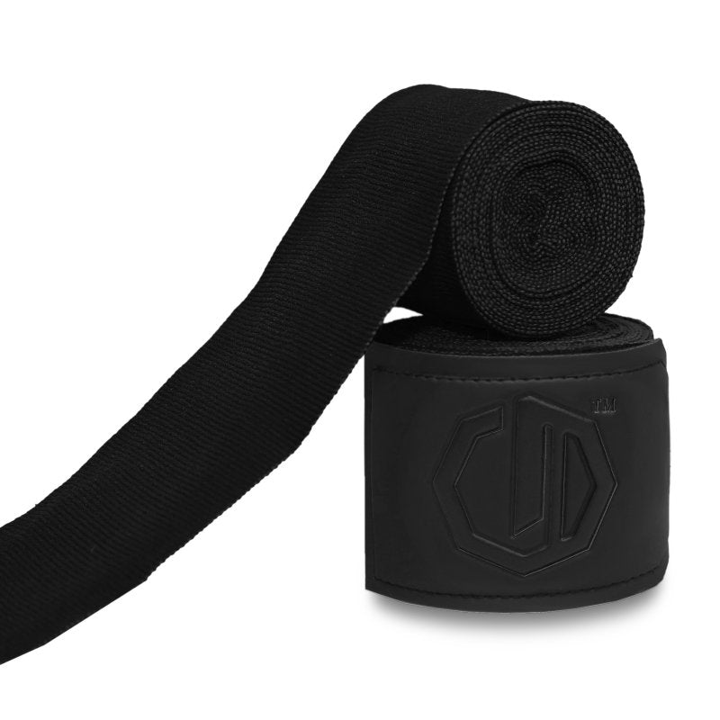 Octagon Supreme Boxing Hand Wraps (5m) ๐ฅ๐ฅ Black/Black