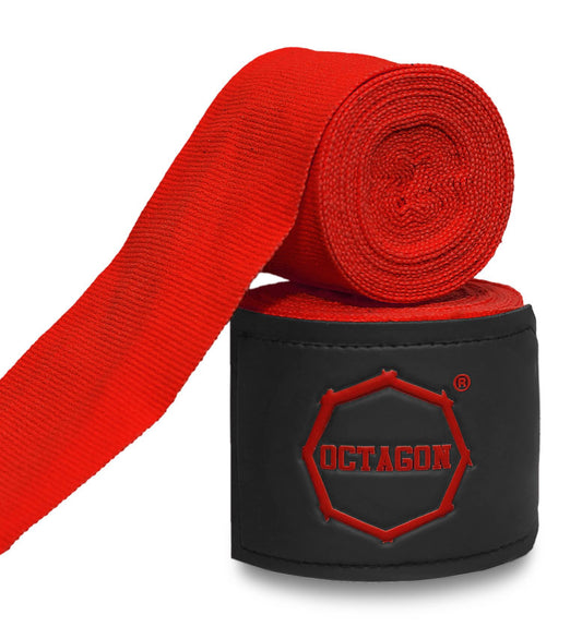 HANDWRAPS Octagon Fightgear Supreme Red 3m