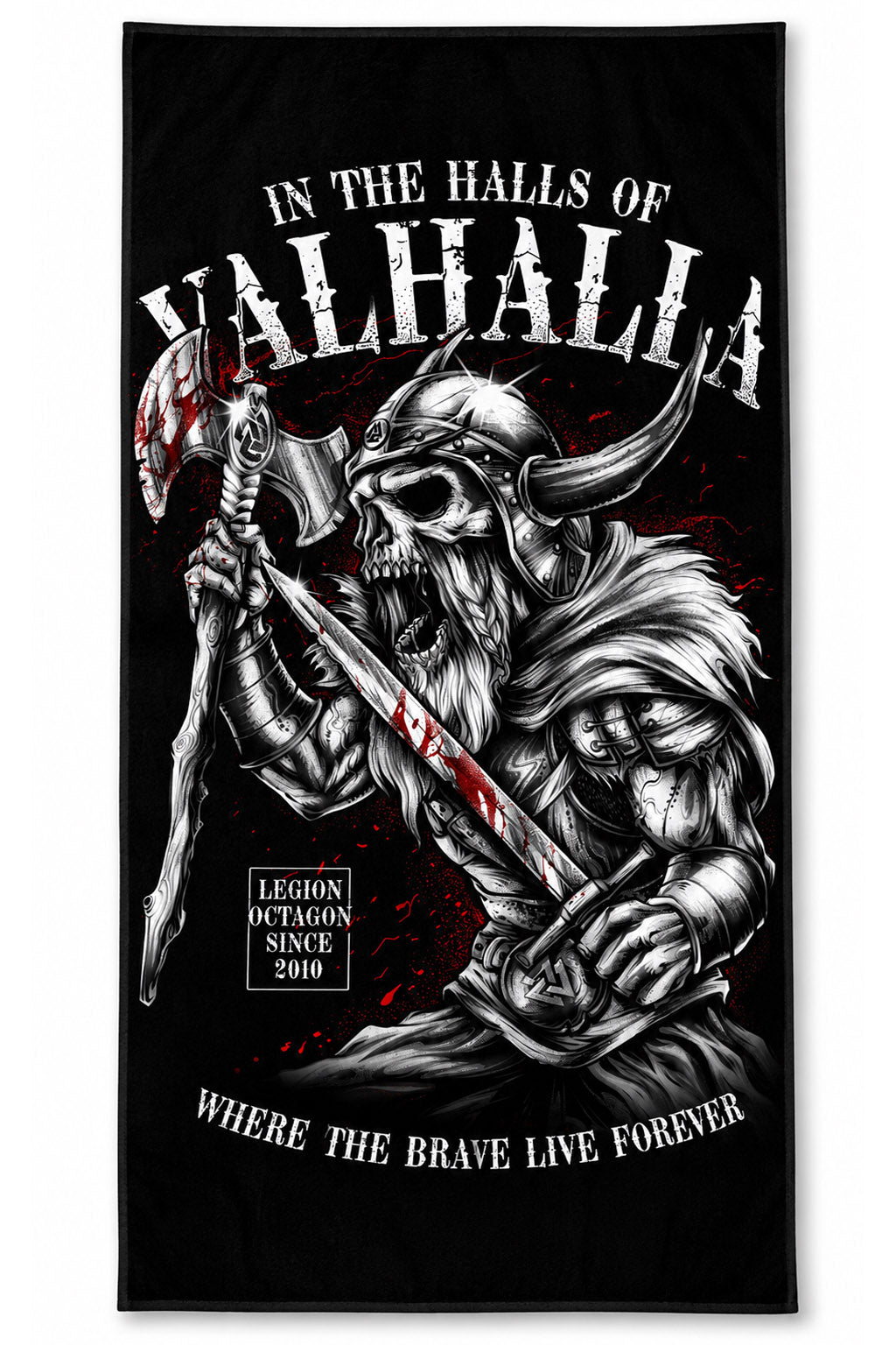 ππ₯ Legion OCTAGON ''VALHALLA'' Bath Towel 150 Γ 75 cm