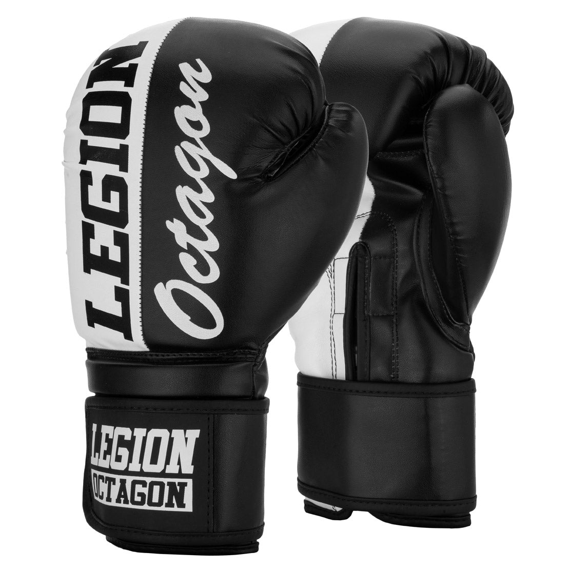 Octagon Boxing Glove's LEGION Black/White