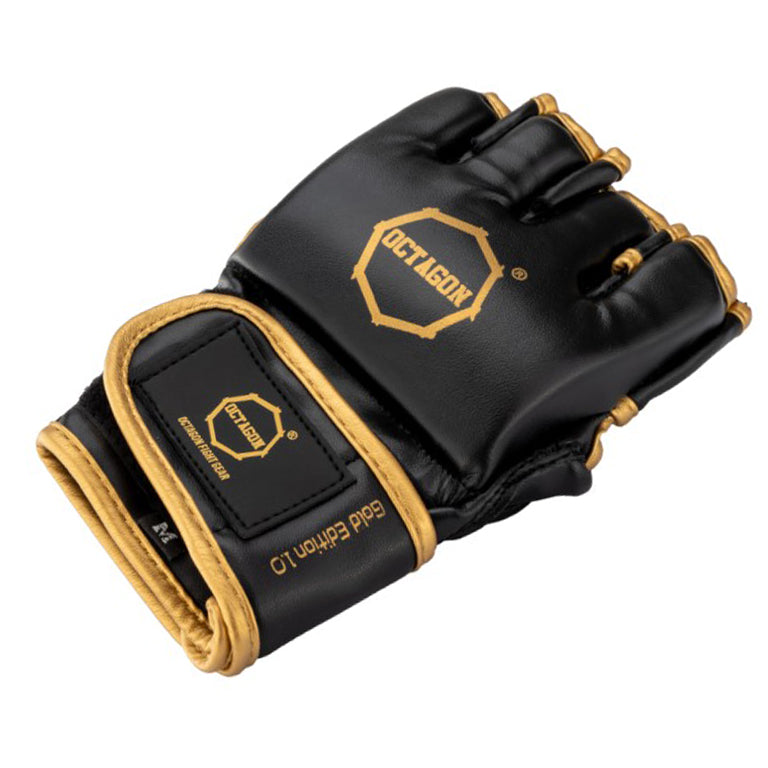 MMA GLOVES Octagon Gold Edition 1.0 Black