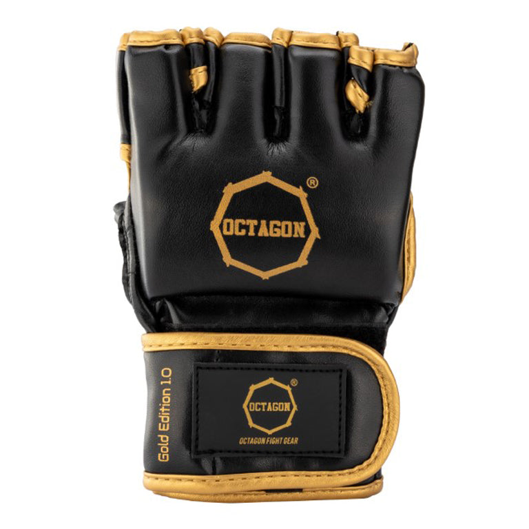 MMA GLOVES Octagon Gold Edition 1.0 Black