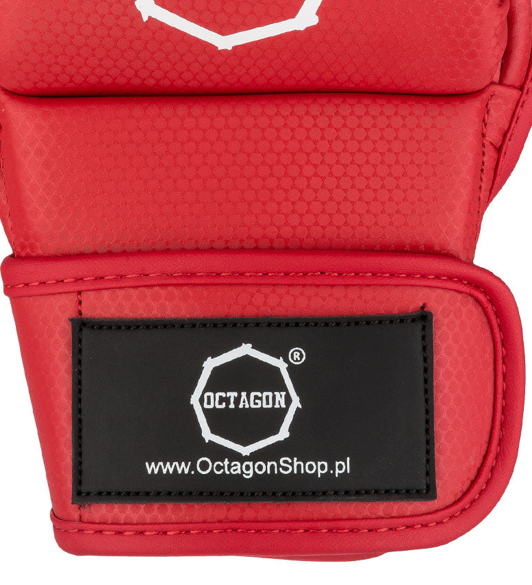 MMA GLOVES Octagon KEVLAR Red