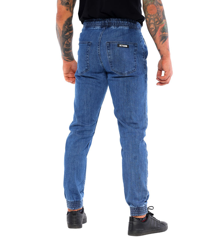 Octagon Joggers Elastic jeans