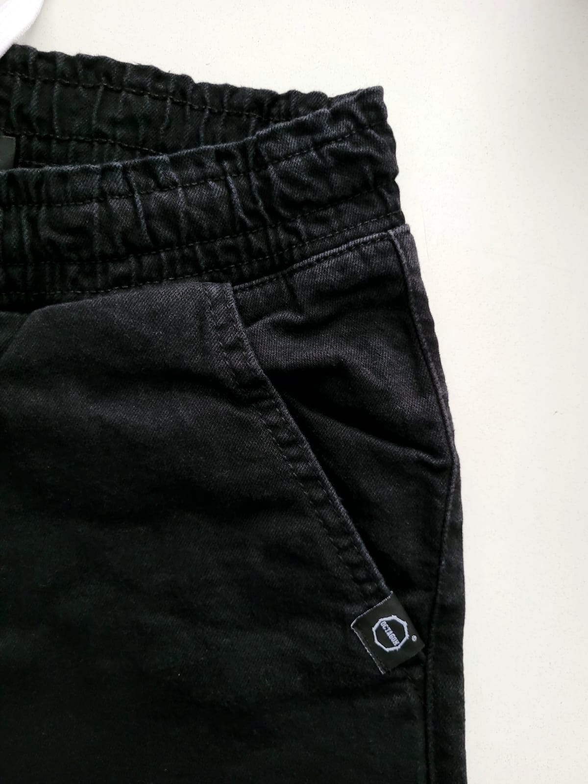 Octagon Joggers Elastic Black