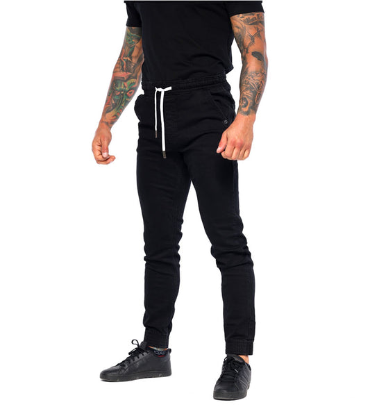Octagon Joggers Elastic Black