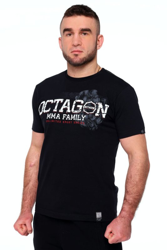 Octagon T-shirt MMA Family Black