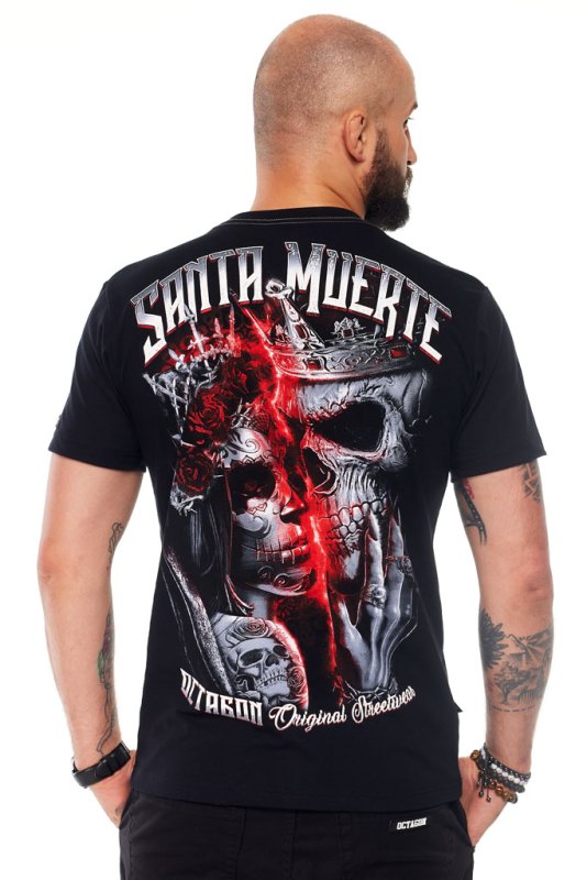 Octagon T-shirt Santa Muerte