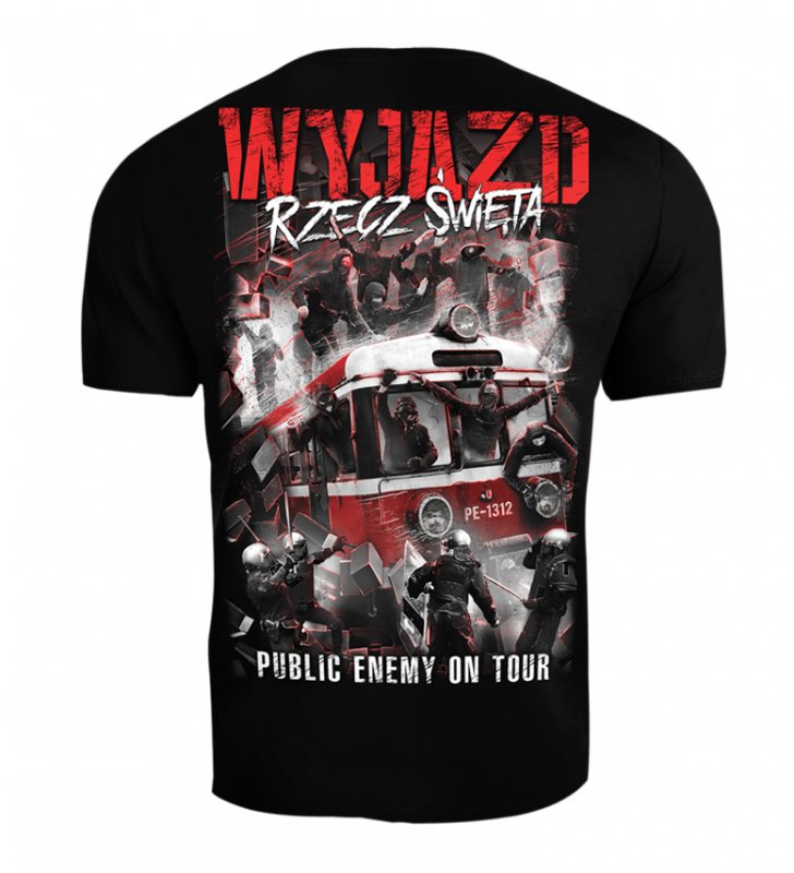 Public Enemy T-shirt Wyjazd Rzecz Święta Black