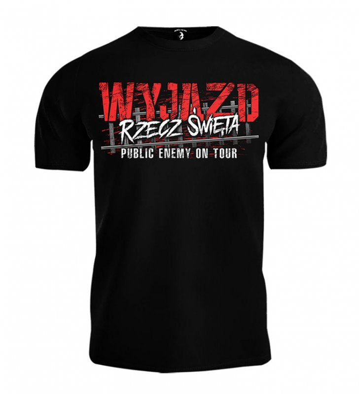 Public Enemy T-shirt Wyjazd Rzecz Święta Black