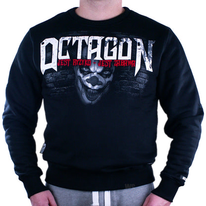 🥊 OCTAGON Hoodie – “If There’s Risk, There’s Fun”
