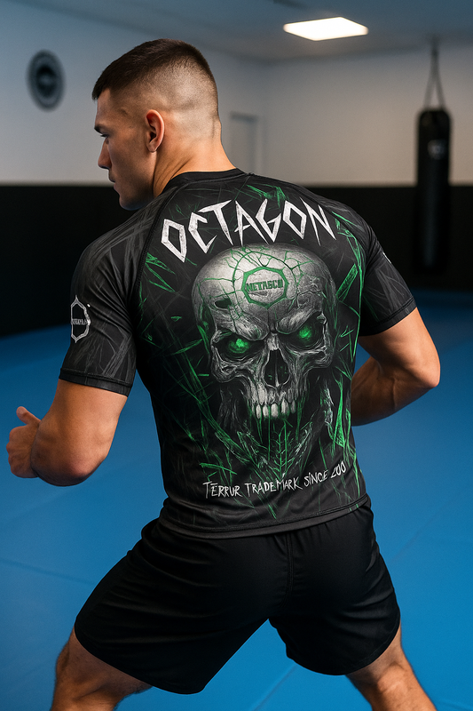 OCTAGON – Spiderskull Rashguard
