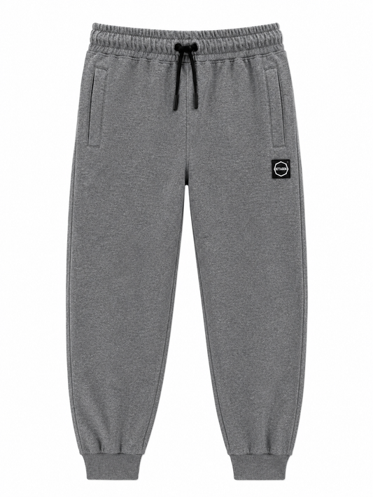 👖 OCTAGON Men’s Sweatpants Small Logo Grey Melange