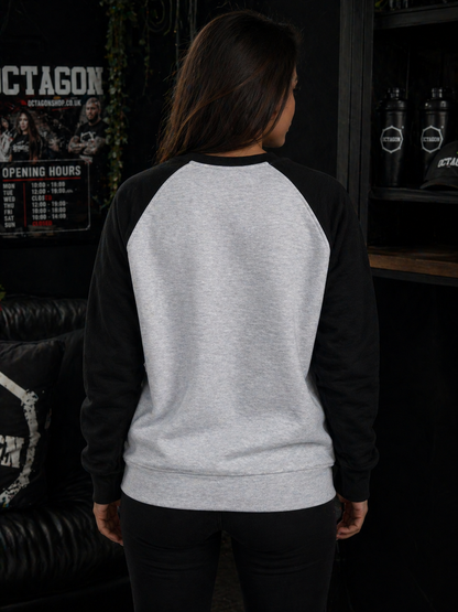 Octagon Women’s Crewneck “SMALL LOGO” 🖤🔥