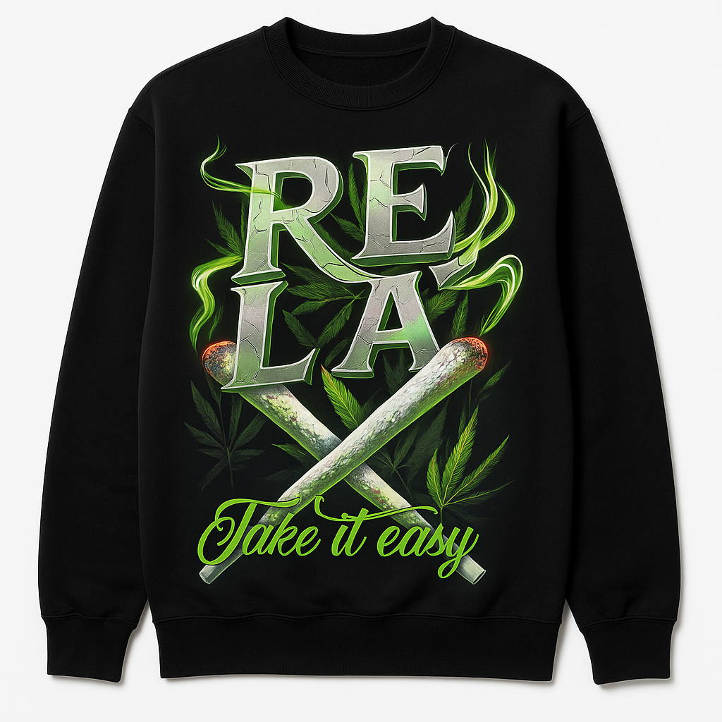 Public Enemy – Hoodie “Relax Take It Easy” 😎🖤