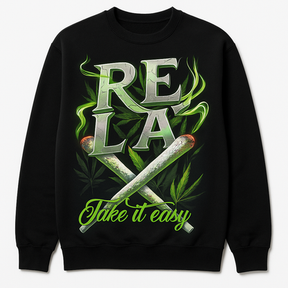 Public Enemy – Hoodie “Relax Take It Easy” 😎🖤