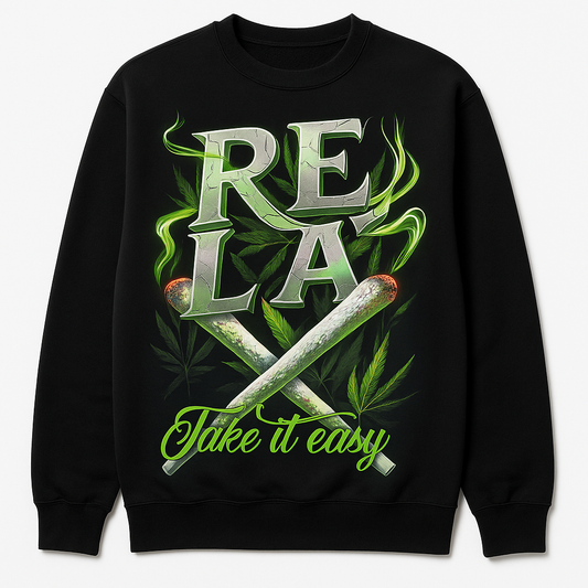 Public Enemy – Hoodie “Relax Take It Easy” 😎🖤