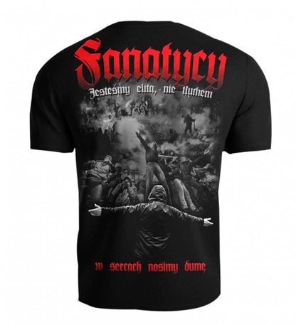 Public Enemy T-shirt Fanatycy Jesteśmy Elitą Black