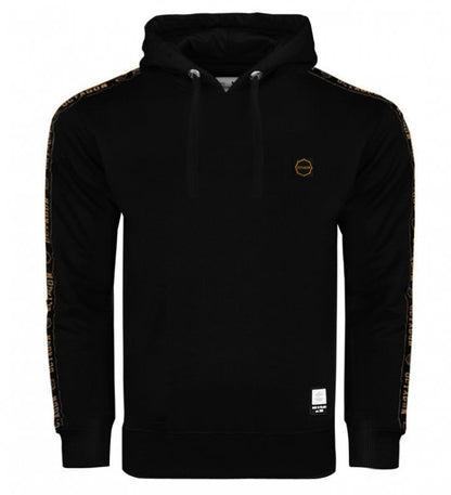 Hoodie Stripe black/gold