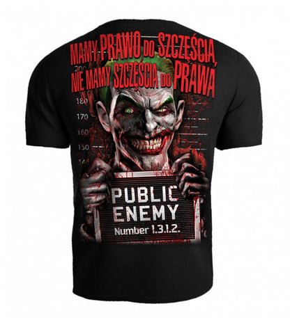 Public Enemy T-shirt Mamy prawo do szczęścia Black