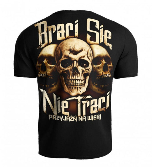 Public Enemy T-shirt BSNT Przyjaźń na wieki black