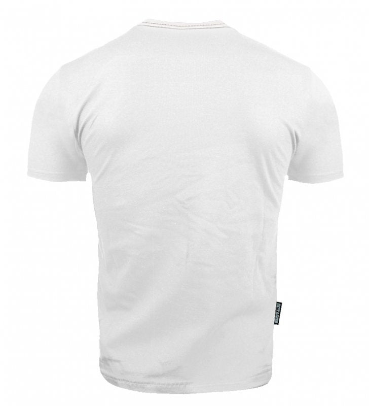 Octagon T-shirt Small Logo White