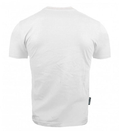 Octagon T-shirt Small Logo White