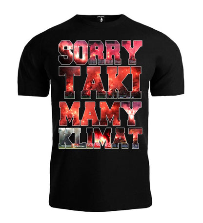 Public Enemy T-shirt Sorry Taki Mamy Klimat Black