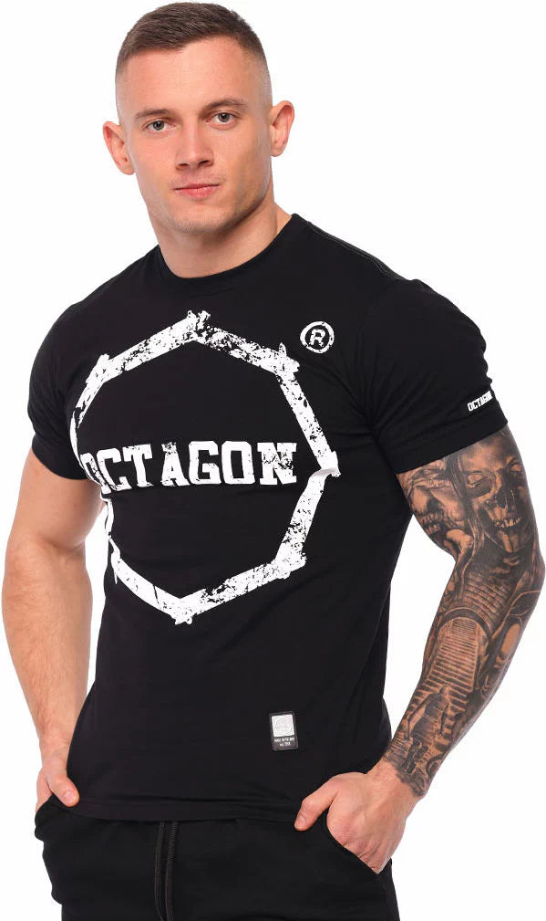 🥊 OCTAGON T-Shirt Logo Smash
