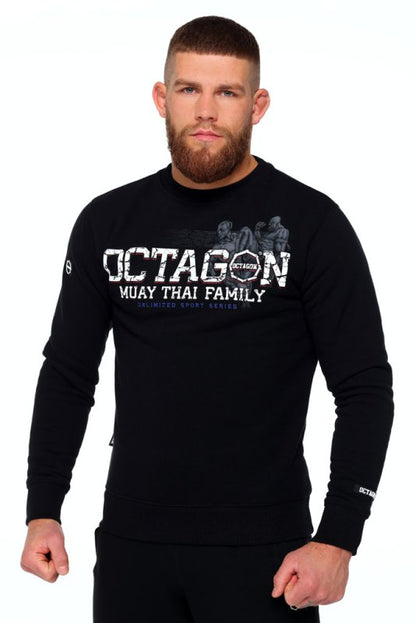 Men’s Crewneck – OCTAGON MUAY THAI FAMILY