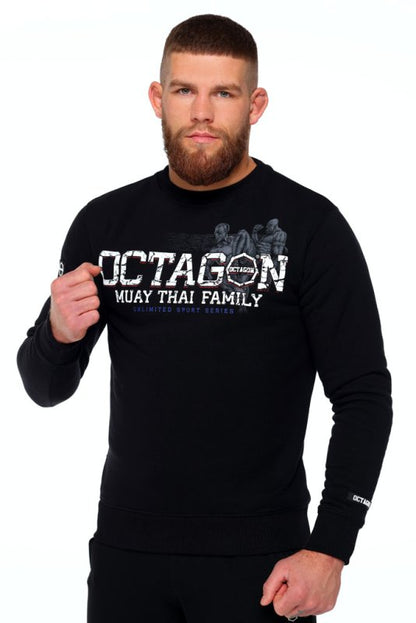 Men’s Crewneck – OCTAGON MUAY THAI FAMILY