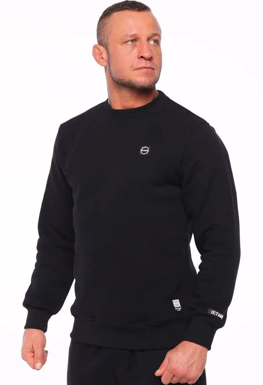 OCTAGON – Small Logo Crewneck 🖤🥋