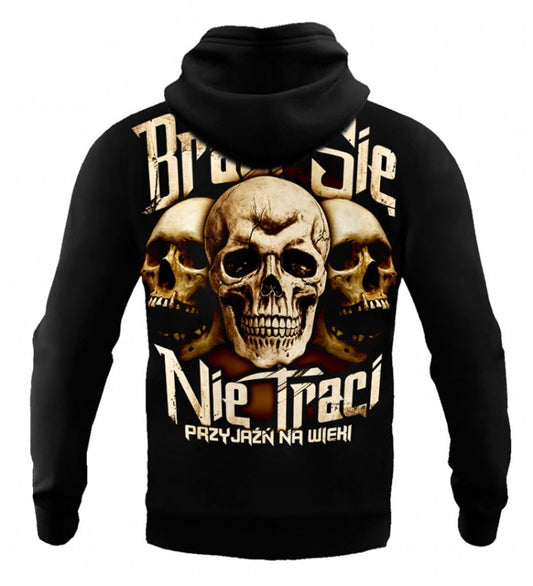 🖤 Public Enemy Hoodie – “BSNT Friendship Forever”