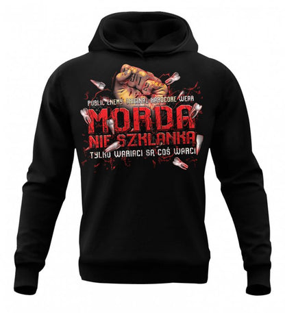 ✅ Public Enemy – Hoodie “Morda nie szklanka”