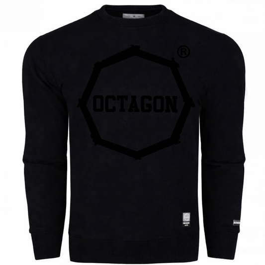 🥊 OCTAGON Logo Smash Crewneck (Large Print)