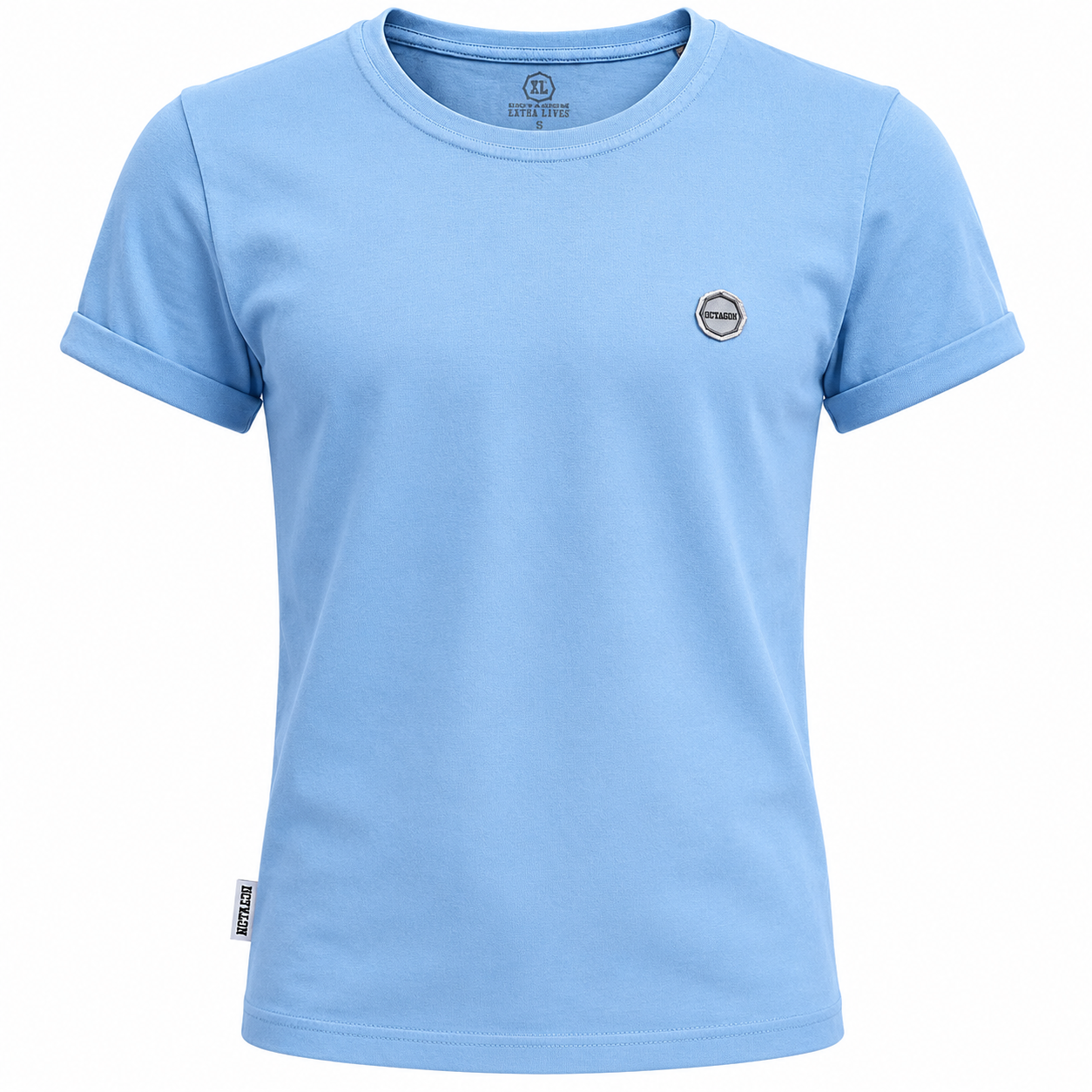 Octagon Women’s Regular T-Shirt Light Blue 💙👕🔥